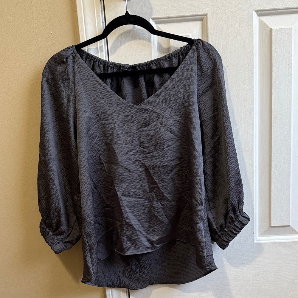 Vici Blouse- XS- Grey